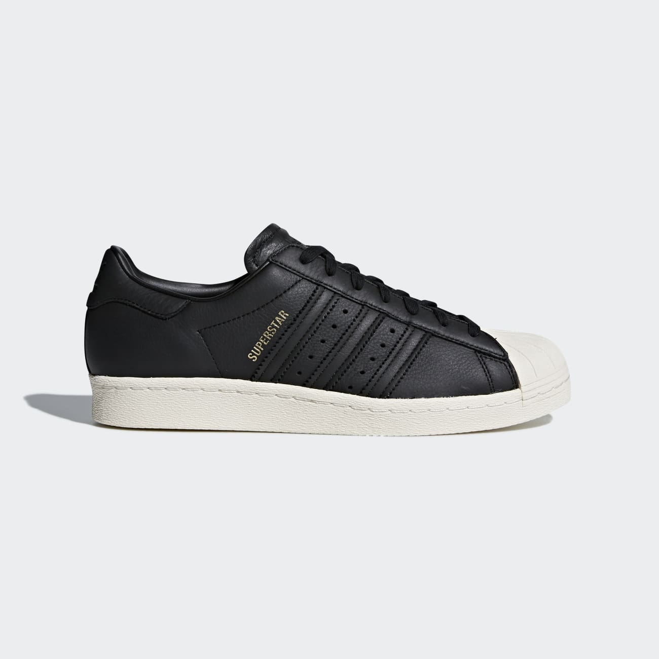 Adidas Superstar 80s Férfi Originals Cipő - Fekete [D77489]